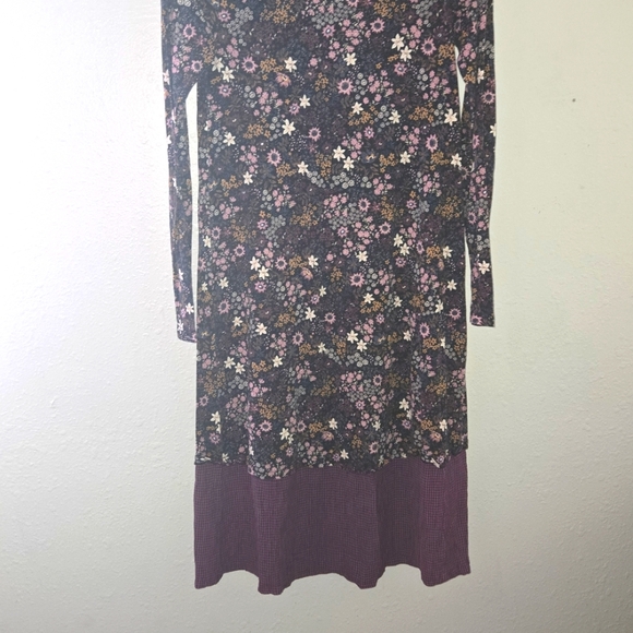 Pull & bear floral print midi to maxi dress women's u.s size s mex 26 - Picture 1 of 6